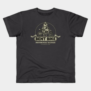 Bent Bike Unucky Rider 1974 Kids T-Shirt